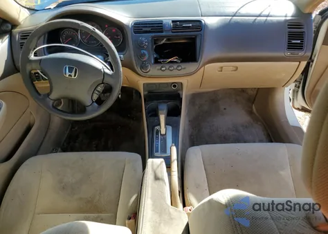 2004 Honda Civic Ex из США, поврежденный, VIN 1HGEM22984L047008